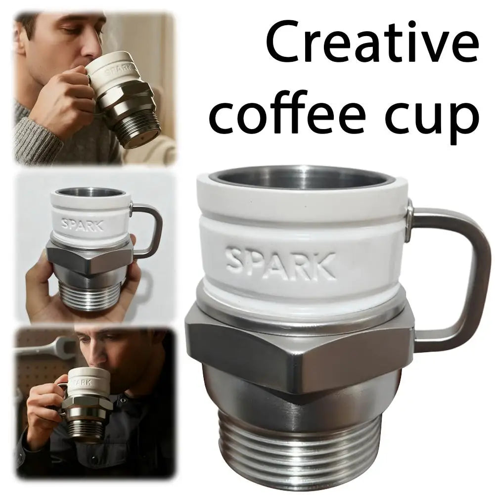 Novelty Spark Plug Mug Industrial Premium Quality Replacement Accessory