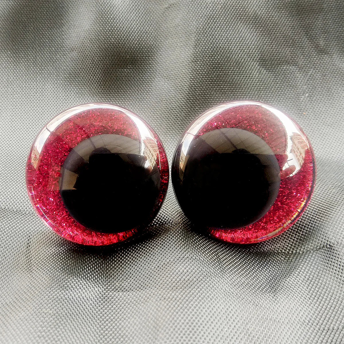 3D Glitter Eyes For Crochet Doll Making Safety Eyes Craft Supply