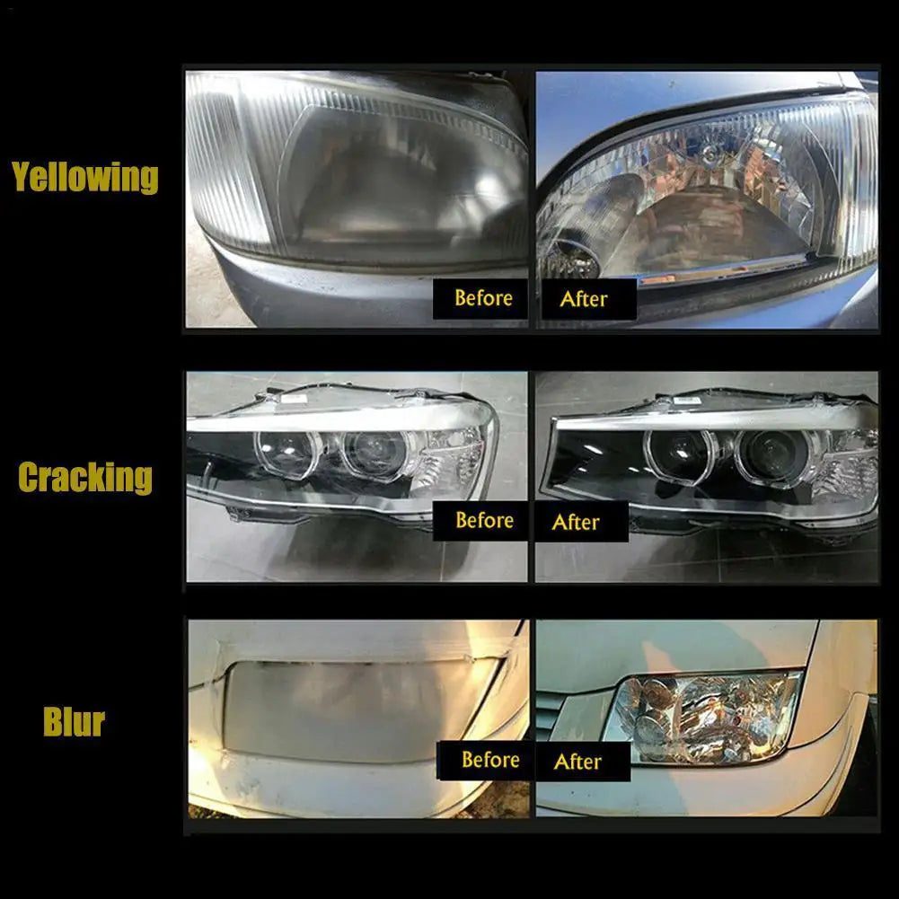 200ml Car Headlight Restoration Kit Premium Quality Replacement Accessory