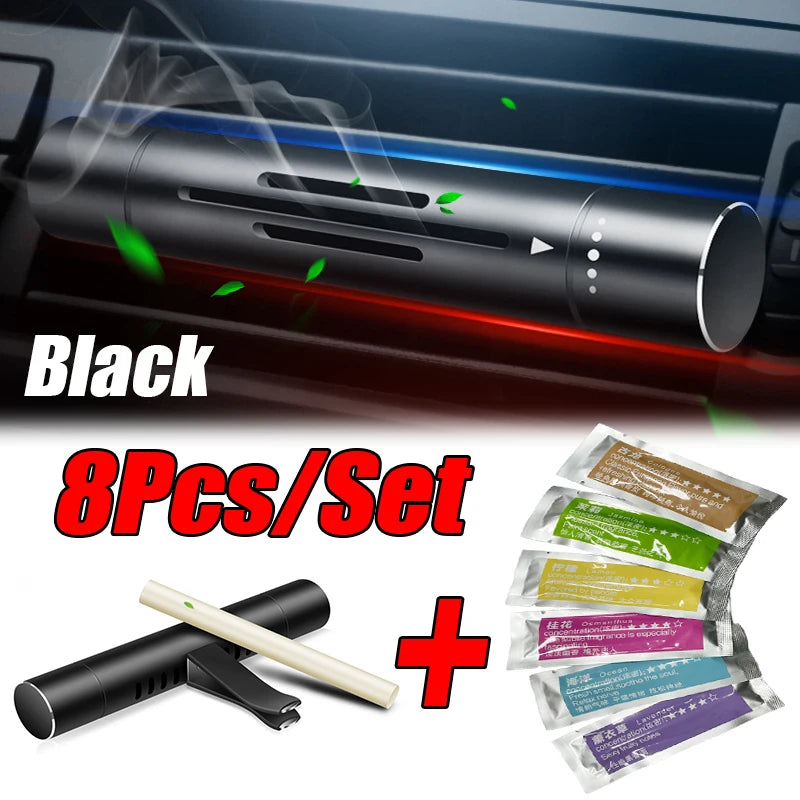 8Pc/Set Car Air Vent Perfume Premium Quality Replacement Accessory
