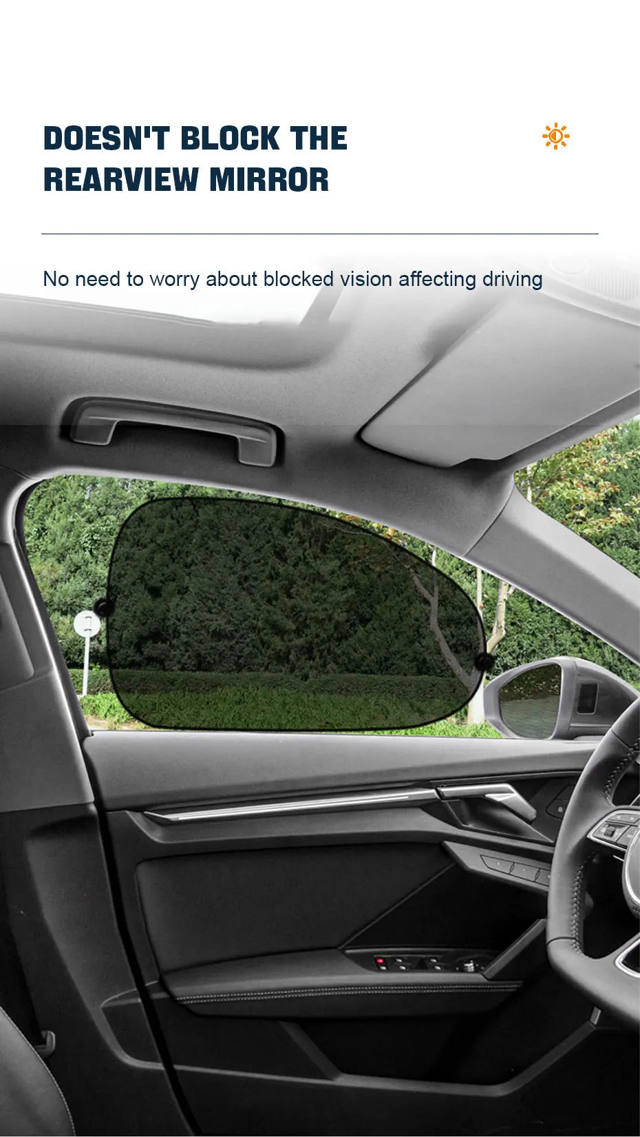 Car Sun Shade Side Window Car Sun Shade UV Protector