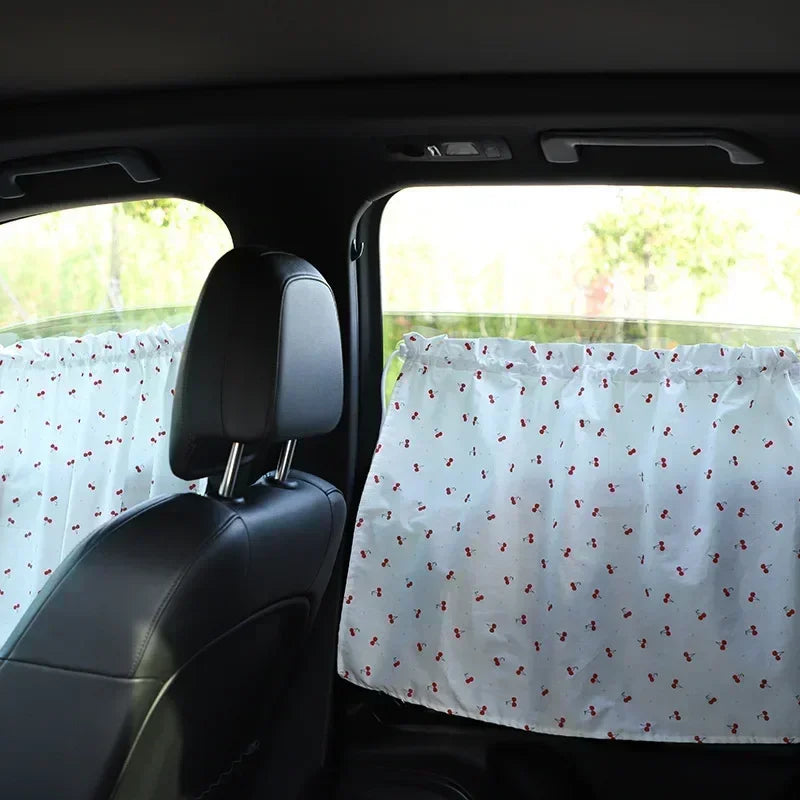Suction Cup Curtain Shade Car Car Sun Shade UV Protector