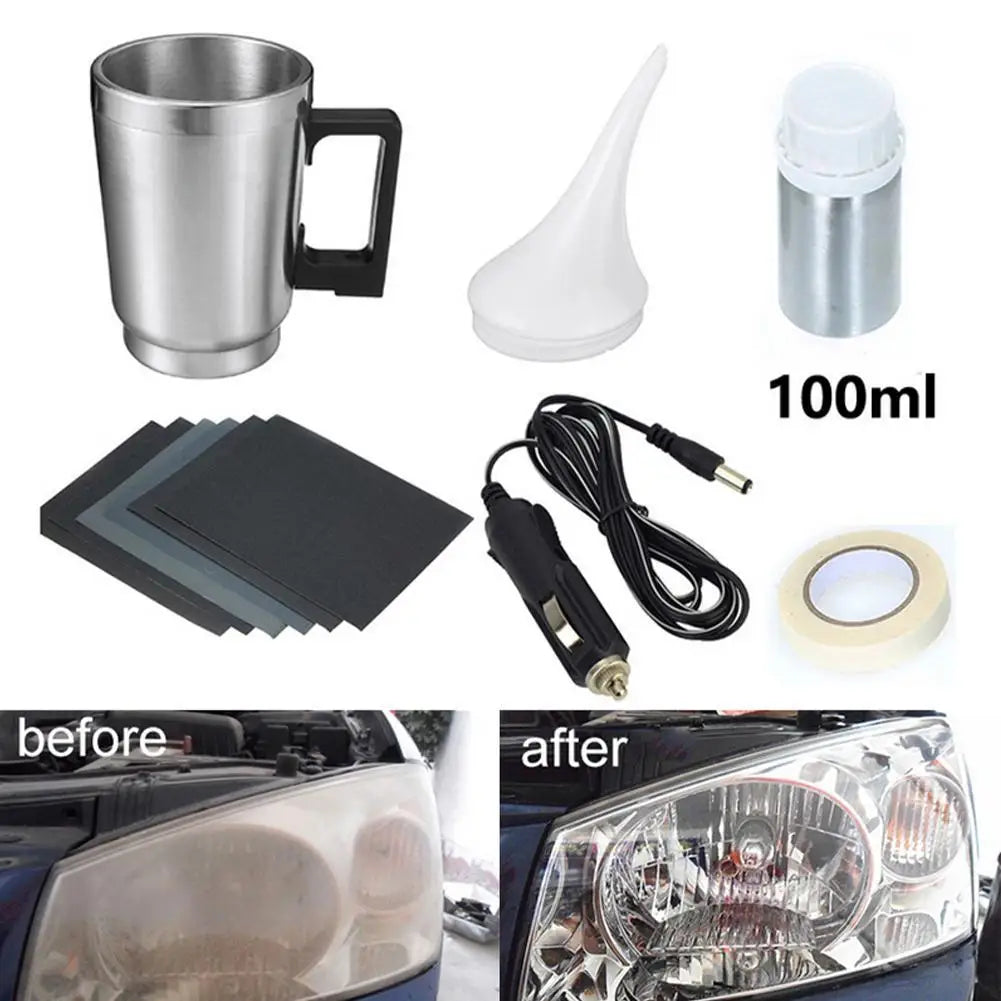200ml Car Headlight Restoration Kit Premium Quality Replacement Accessory