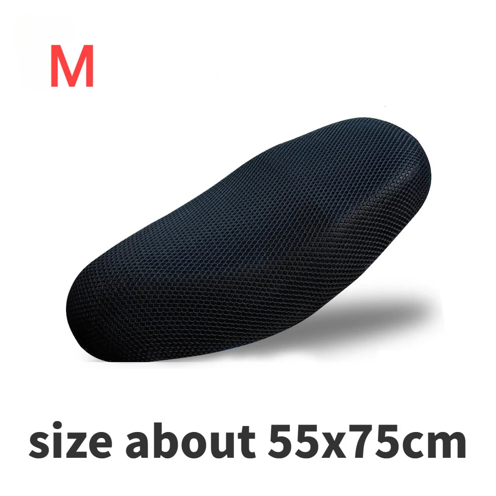 Motorcycle Seat Cover 3D Mesh Premium Quality Replacement Accessory