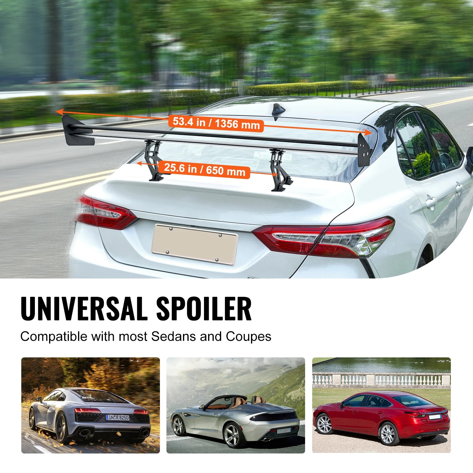 SucceBuy GT Wing Car Spoiler Premium Quality Replacement Accessory