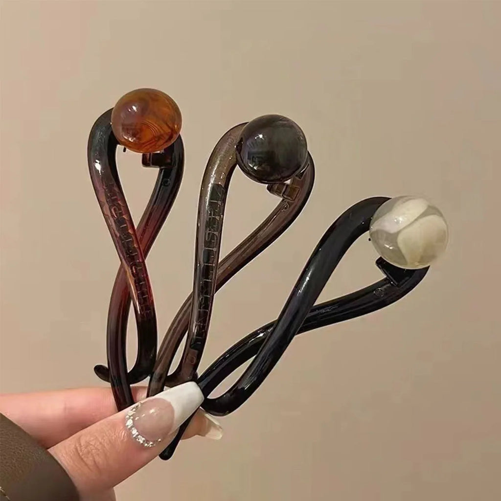New Twist Hair Clip Plastic Premium Quality Replacement Accessory