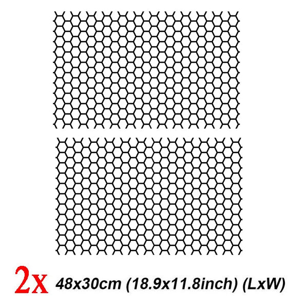 Honeycomb Car Sticker Cut-out Hollow Premium Quality Replacement Accessory