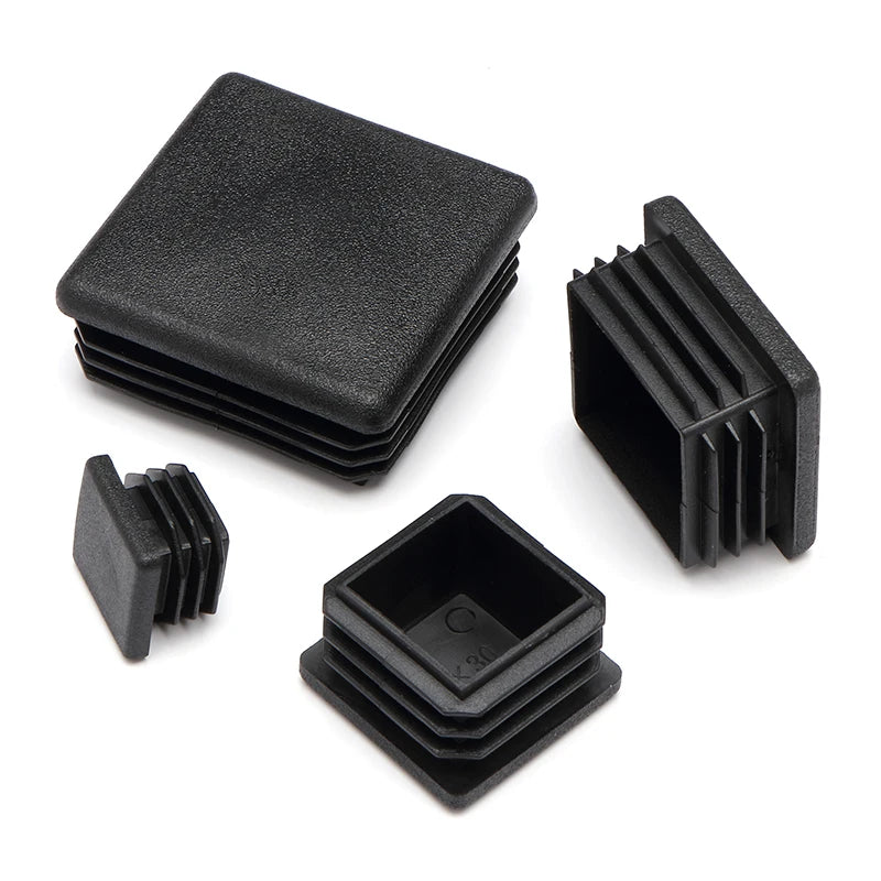 Black Square Oblong Plastic Pipe Premium Quality Replacement Accessory