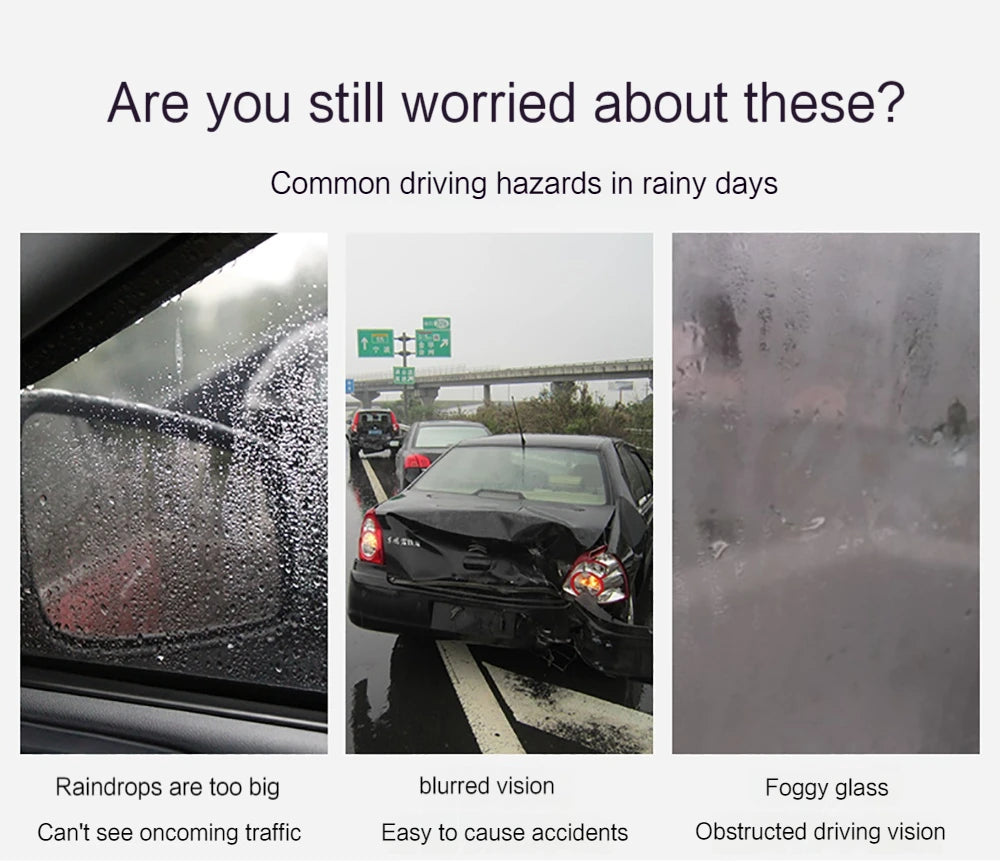 Car Rainproof Film 2 Auto Premium Quality Replacement Accessory