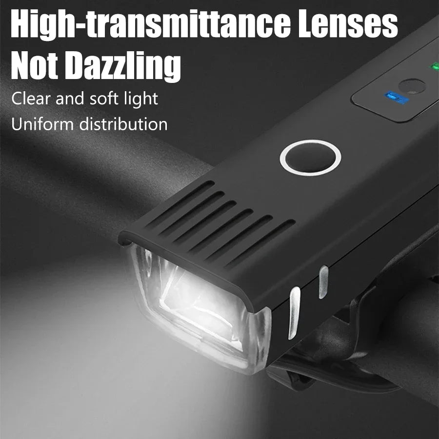 1000LM Bicycle Front Light Bright Premium Quality Replacement Accessory