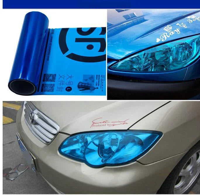 Car Headlight Taillight Protective Film Premium Quality Replacement Accessory