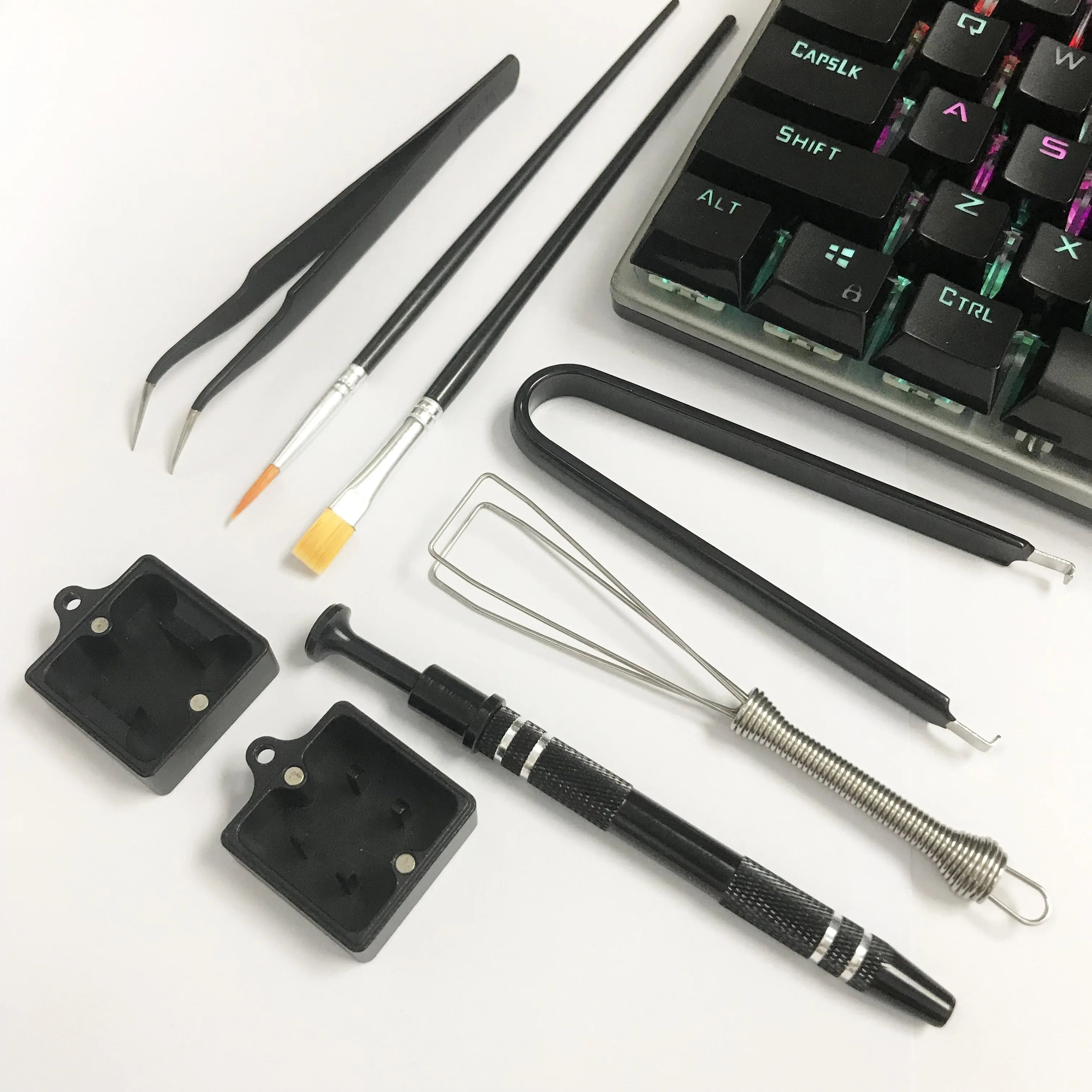 Keyboard Lube Kit 7-Piece Set Mechanical Keyboard Switch Lube Customization Kit
