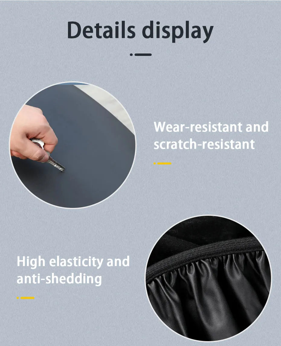 SEAMETAL Motorcycle Seat Covers Autocycle Premium Quality Replacement Accessory