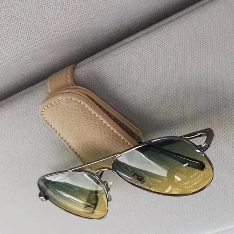 Car Sun Visor Glasses Case Car Sun Shade UV Protector