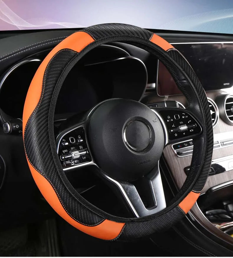Car Steering Wheel Cover Breathable Steering Wheel Cover Anti-Slip Comfort