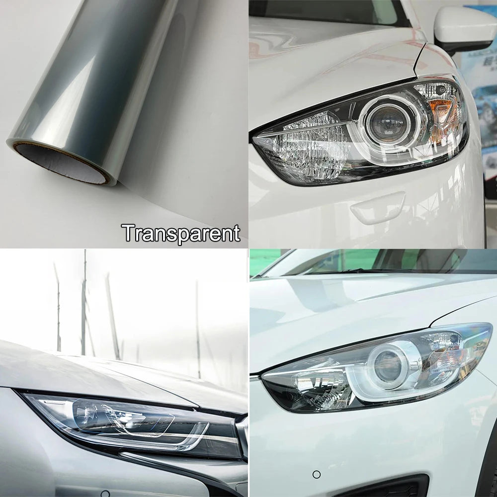 Smoke Matte Black Car Headlight Premium Quality Replacement Accessory