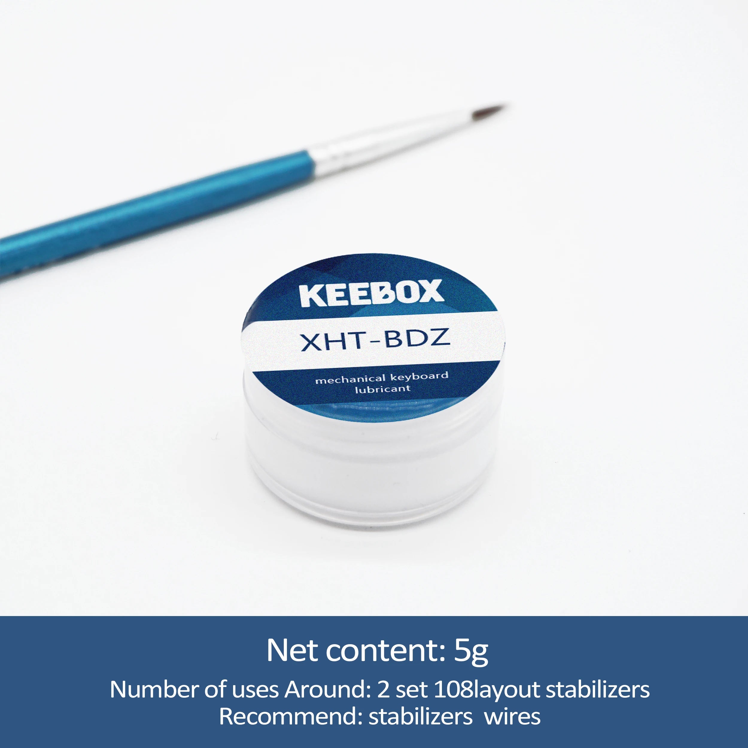 Keebox Krytox GPL205G0 GPL105 XHT-BDZ Mechanical Keyboard Switch Lube Customization Kit