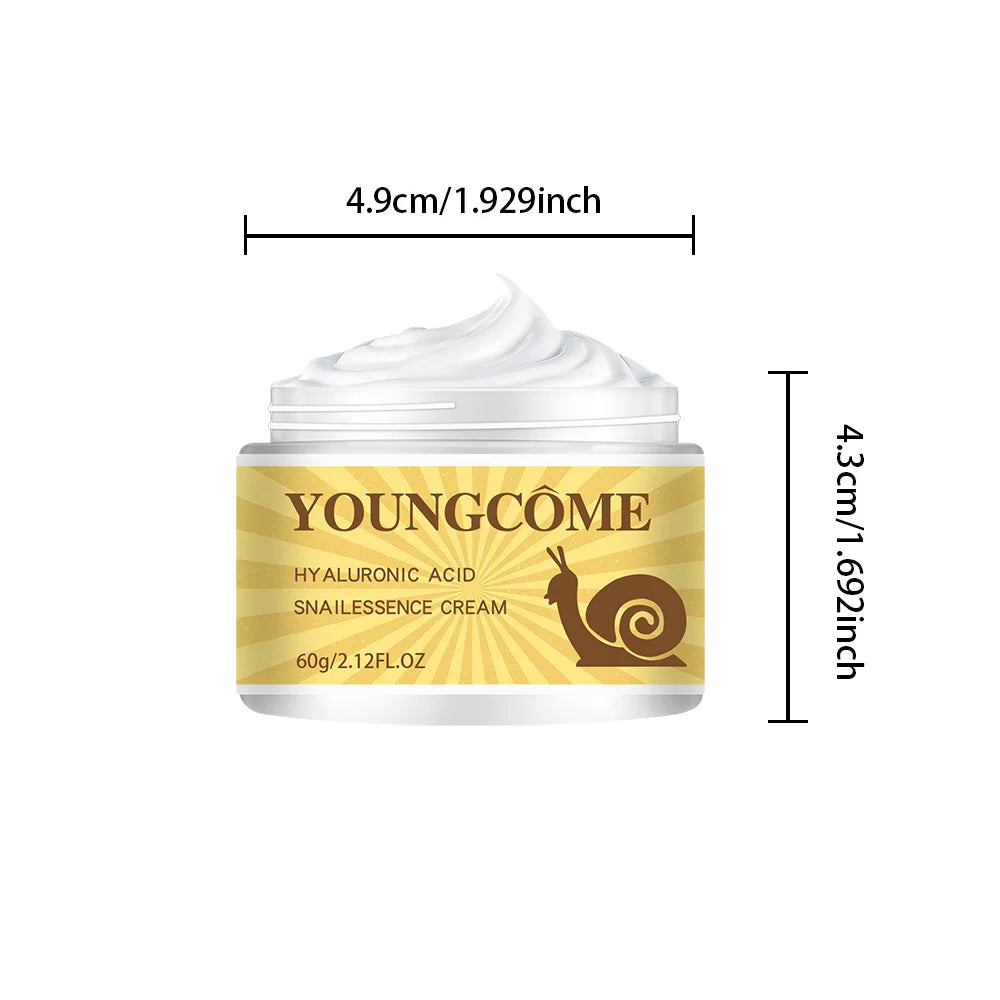 Snail Hyaluronic Acid Essence Cream Deeply Nourishes Skin Improve Roughness Tighten Skin Repair Damaged Skin Smooth wrinkles