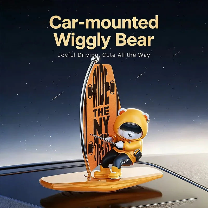 Car Dashboard Ornament Automatic Swing Car Dashboard Ornament Decoration