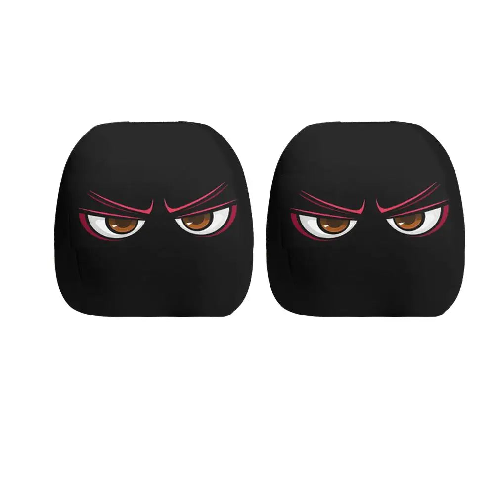 Funny Cartoon Premium Car Headrest Premium Quality Replacement Accessory