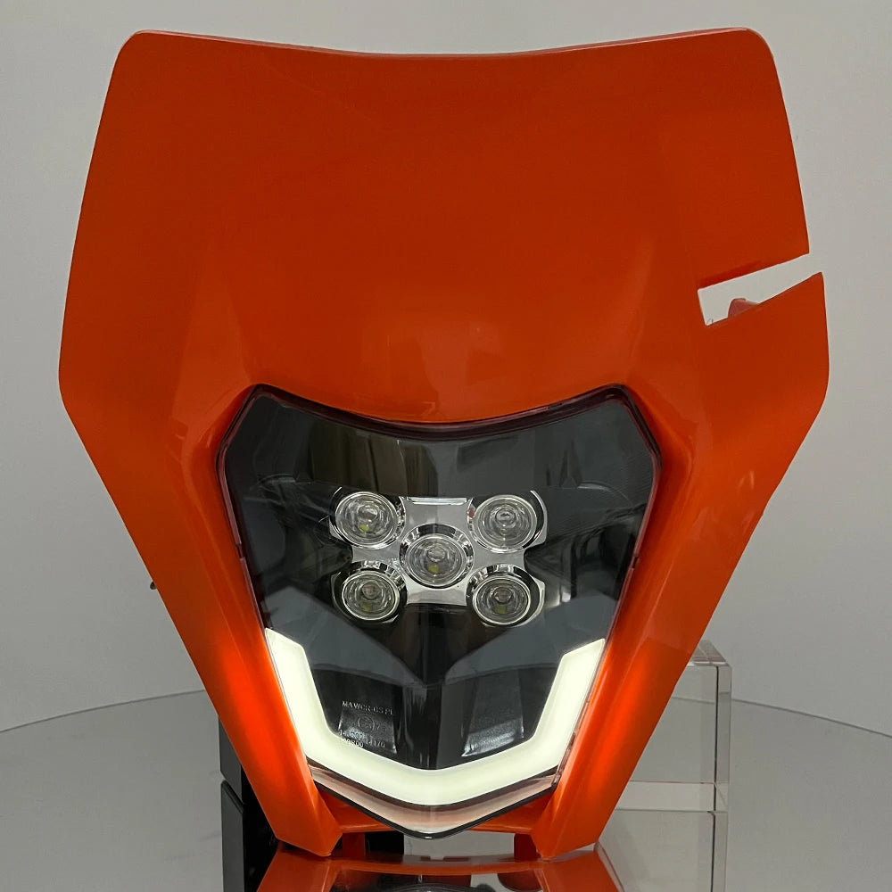 Motorcycle Headlight LED Enduro for Premium Quality Replacement Accessory