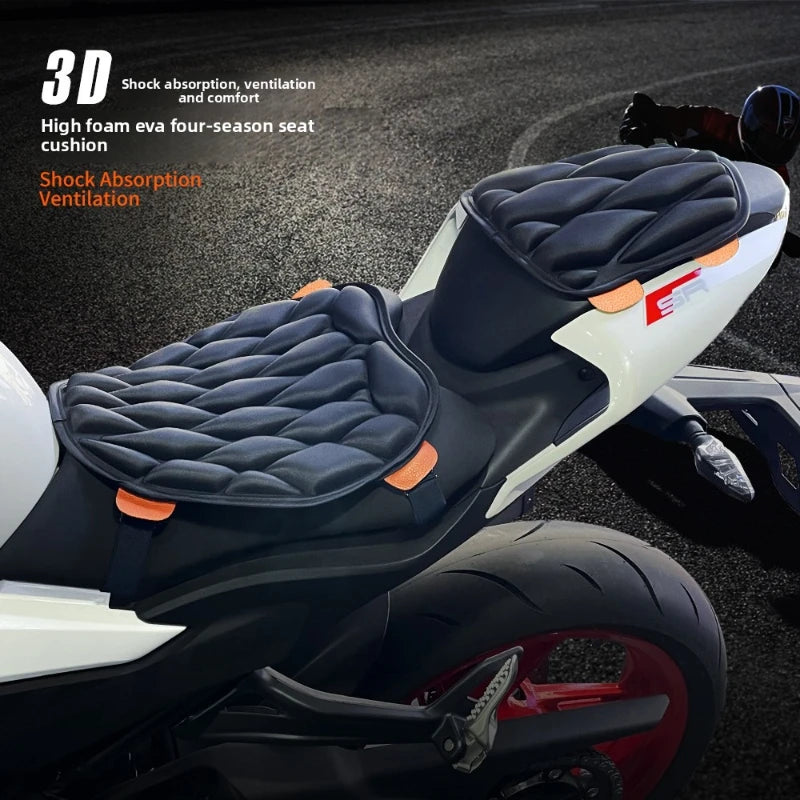 Motorcycle Seat Cover 3D Comfort Premium Quality Replacement Accessory