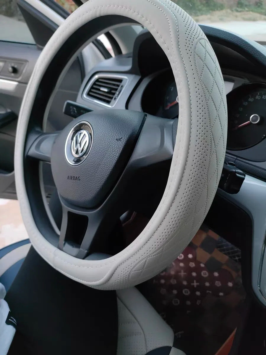 Steering Wheel Cover, Non-slip Napa Steering Wheel Cover Anti-Slip Comfort