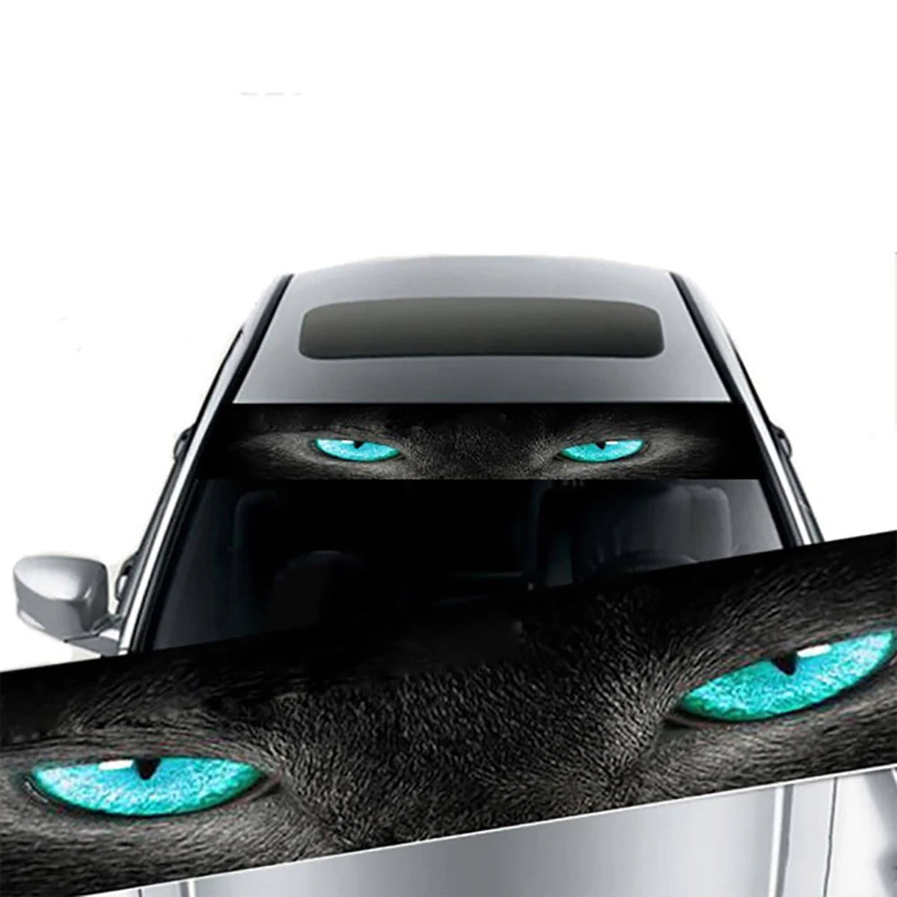 Car Sunshade Stickers Auto Front Car Sun Shade UV Protector