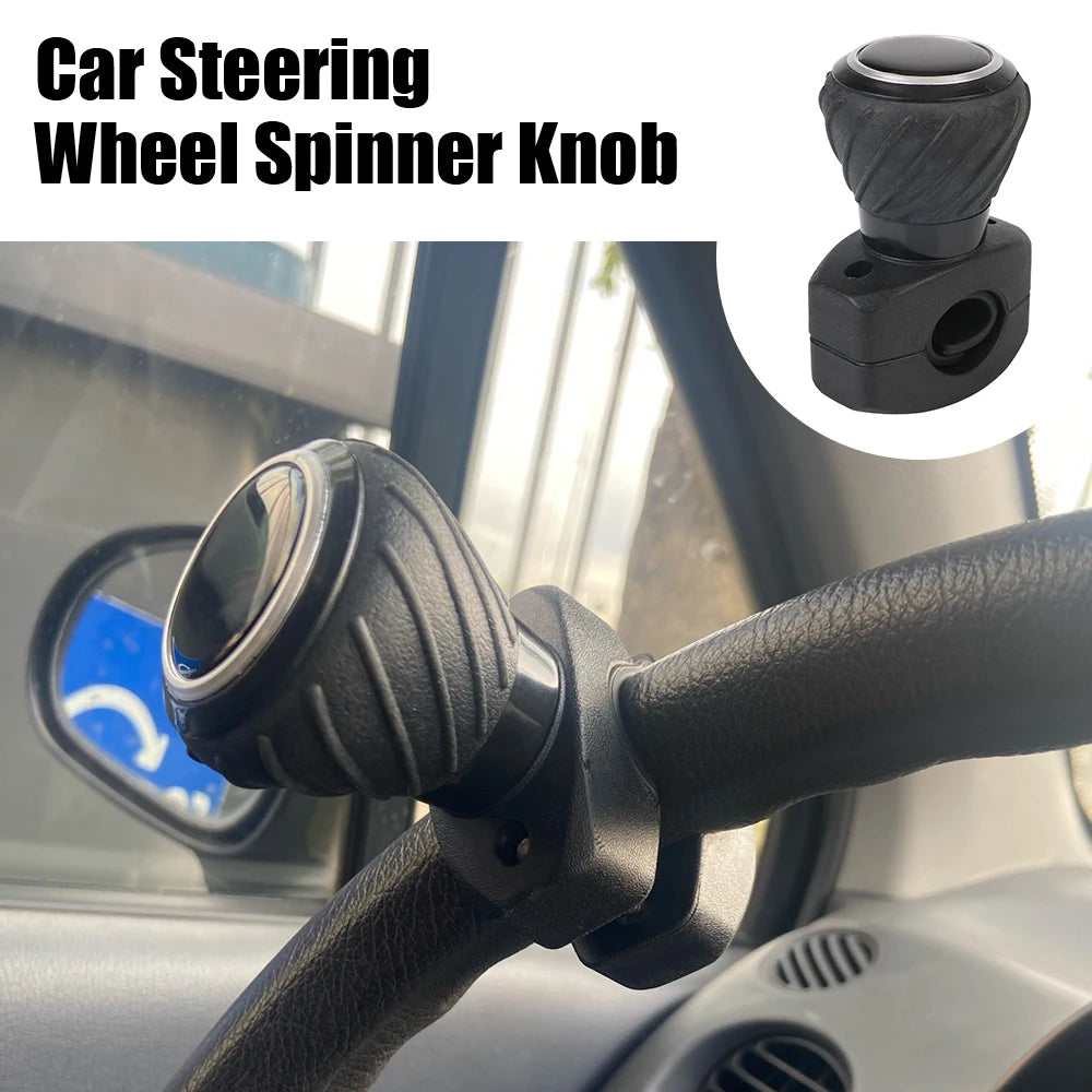 Car Steering Wheel Booster Spinner Steering Wheel Cover Anti-Slip Comfort
