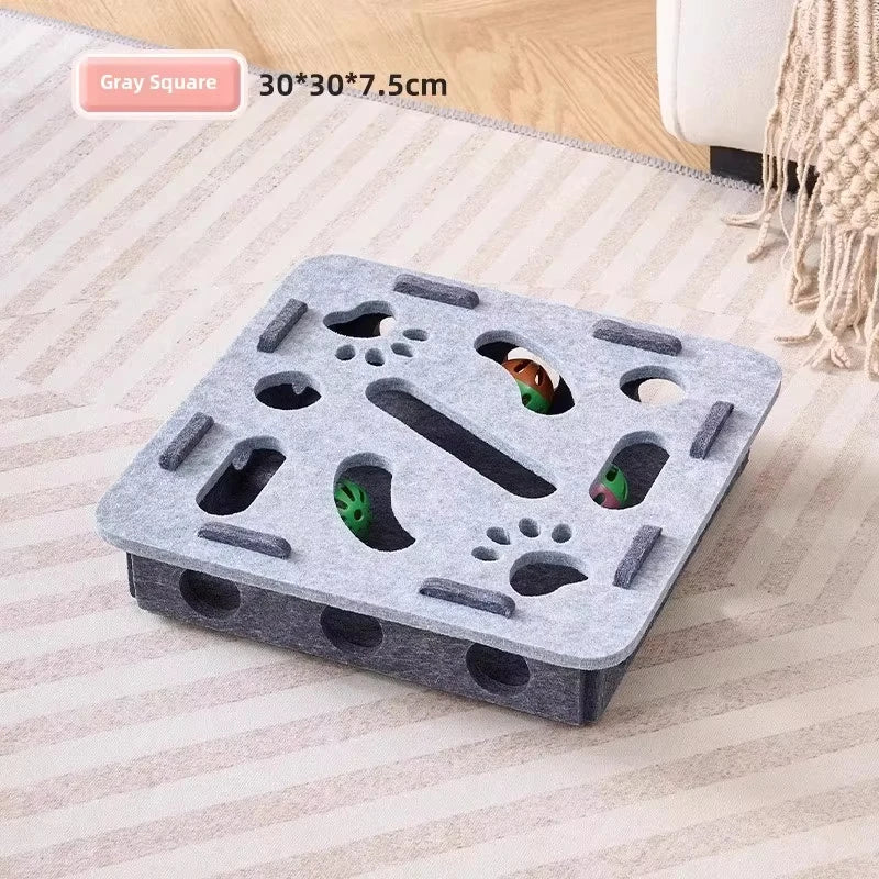 Cat Puzzle Toy Felt Box Premium Quality Replacement Accessory