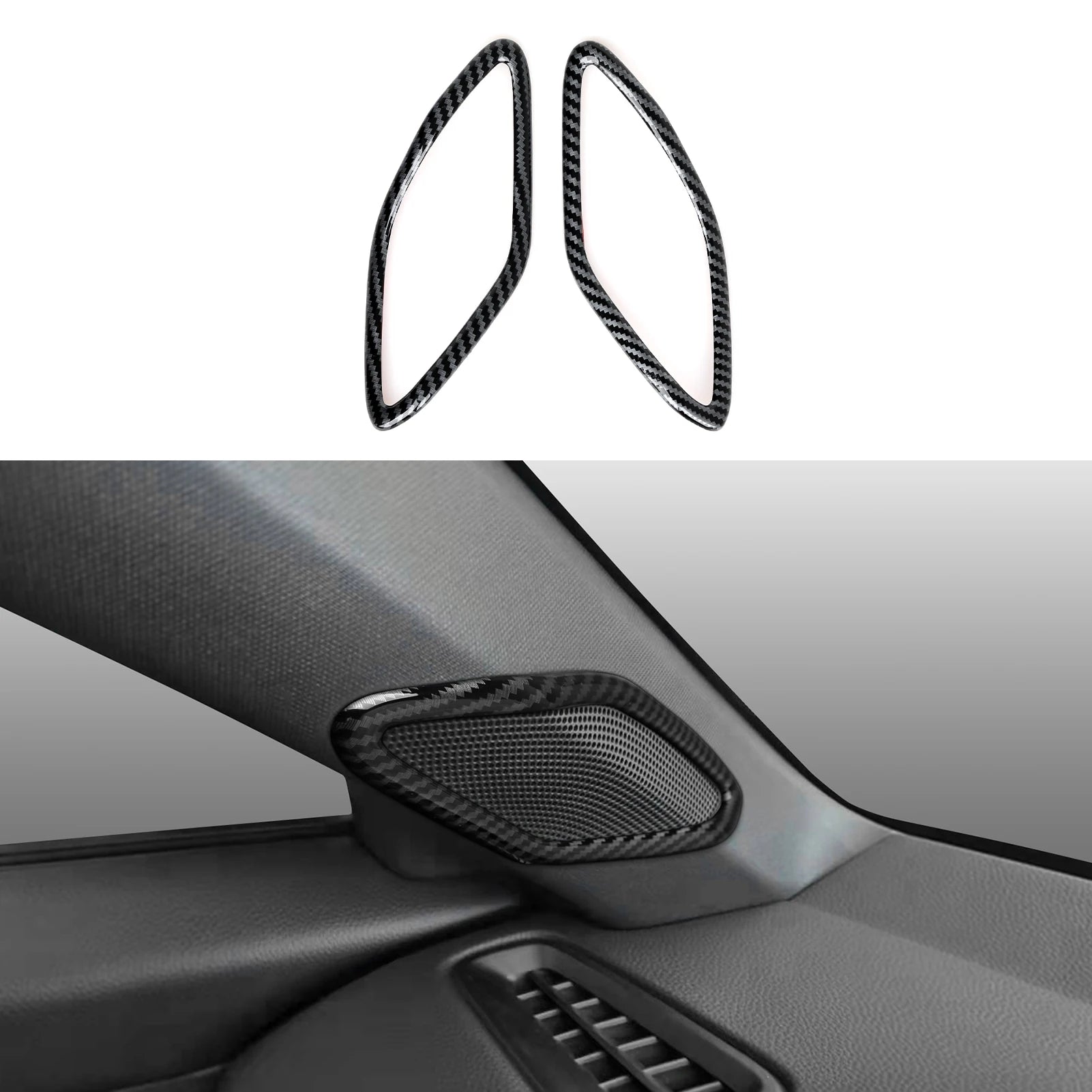 For Honda Civic 11th Gen (2022-2026) Accessories, Steering Wheel Trim, Center Console Gear Shift Panel ,Carbon Fiber ABS Sticker