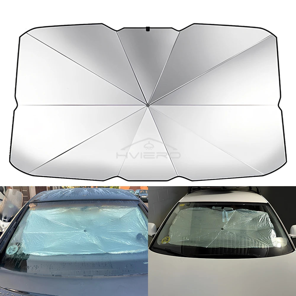 Multi Purpose Convenient Foldable Car Car Sun Shade UV Protector