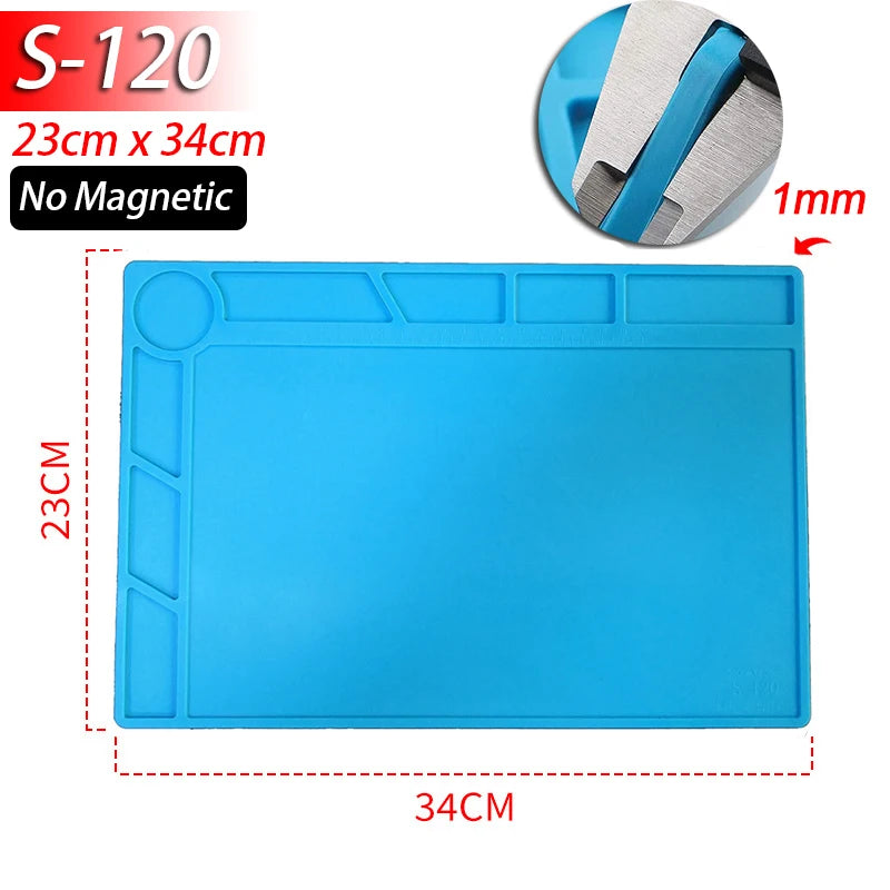 Soldering Station Mat Silicone Work Premium Quality Replacement Accessory