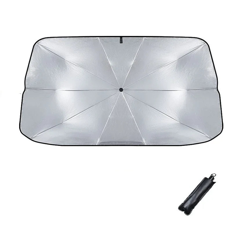 car sunshade retractable sunscreen heat Car Sun Shade UV Protector