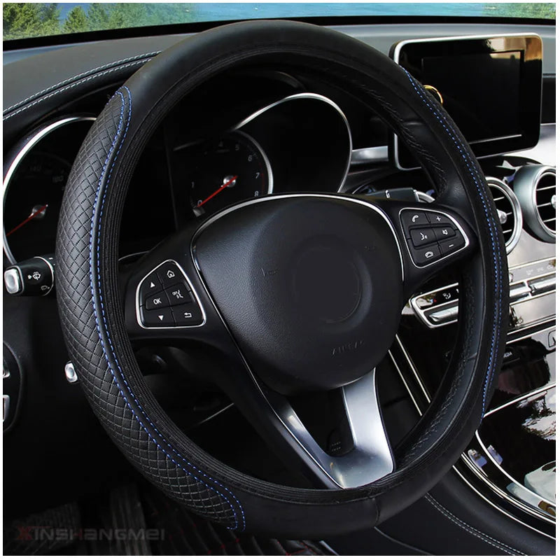 Universal Steering Wheel Cover 37/38 Steering Wheel Cover Anti-Slip Comfort