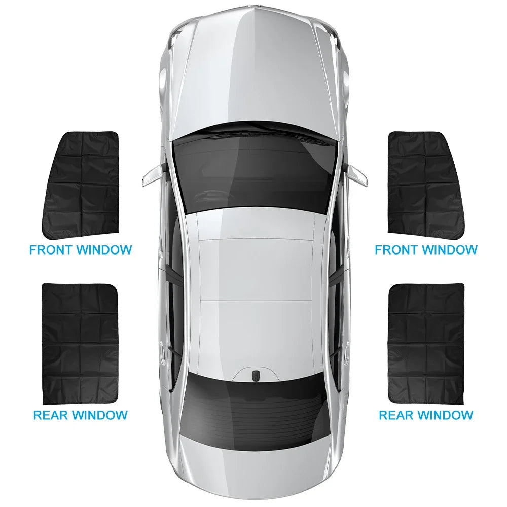 Magnetic Car Sunshade UV Protection Car Sun Shade UV Protector