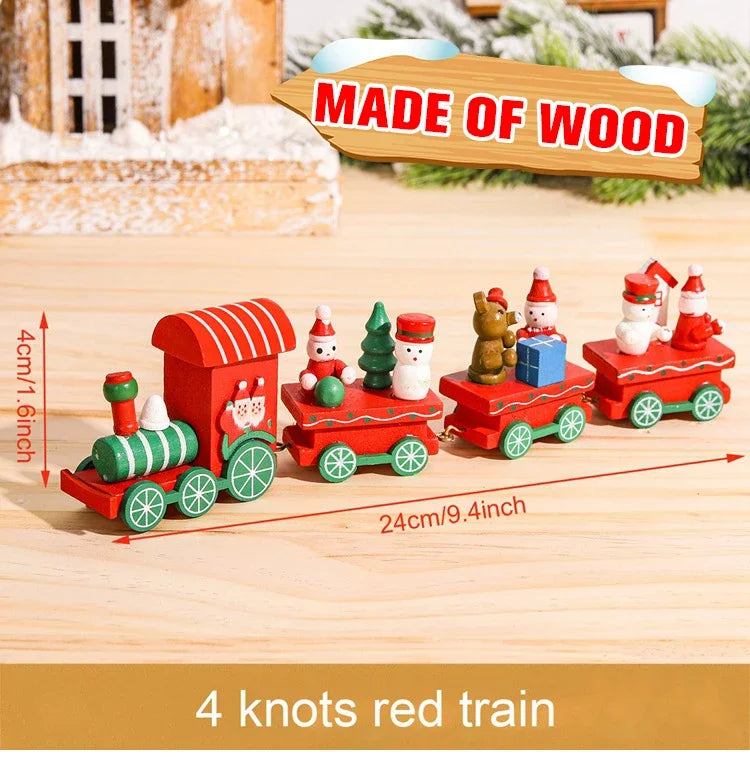 Christmas Train Merry Christmas Decorations For Home Ornament Xmas Navidad Noel Gifts Happy New Year 2026 Gifts