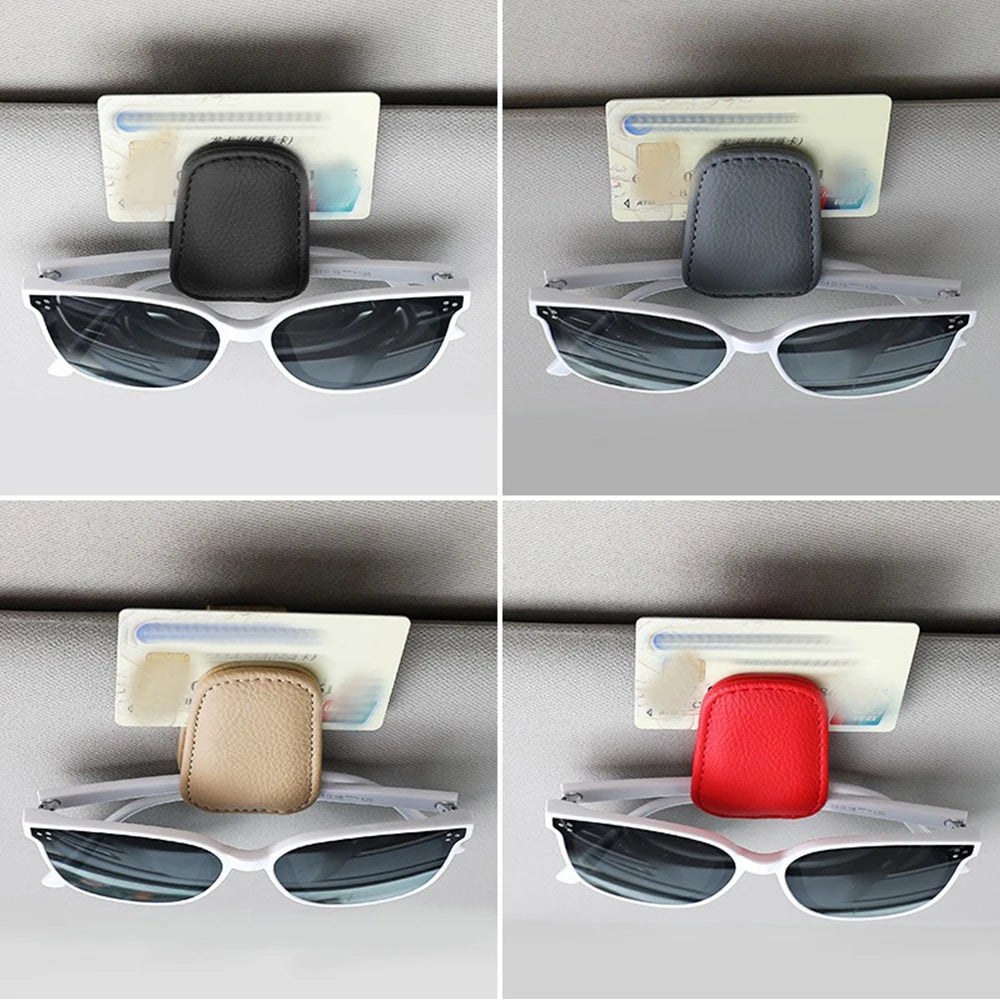 Universal Car Sunglasses Clip Card Car Sun Shade UV Protector