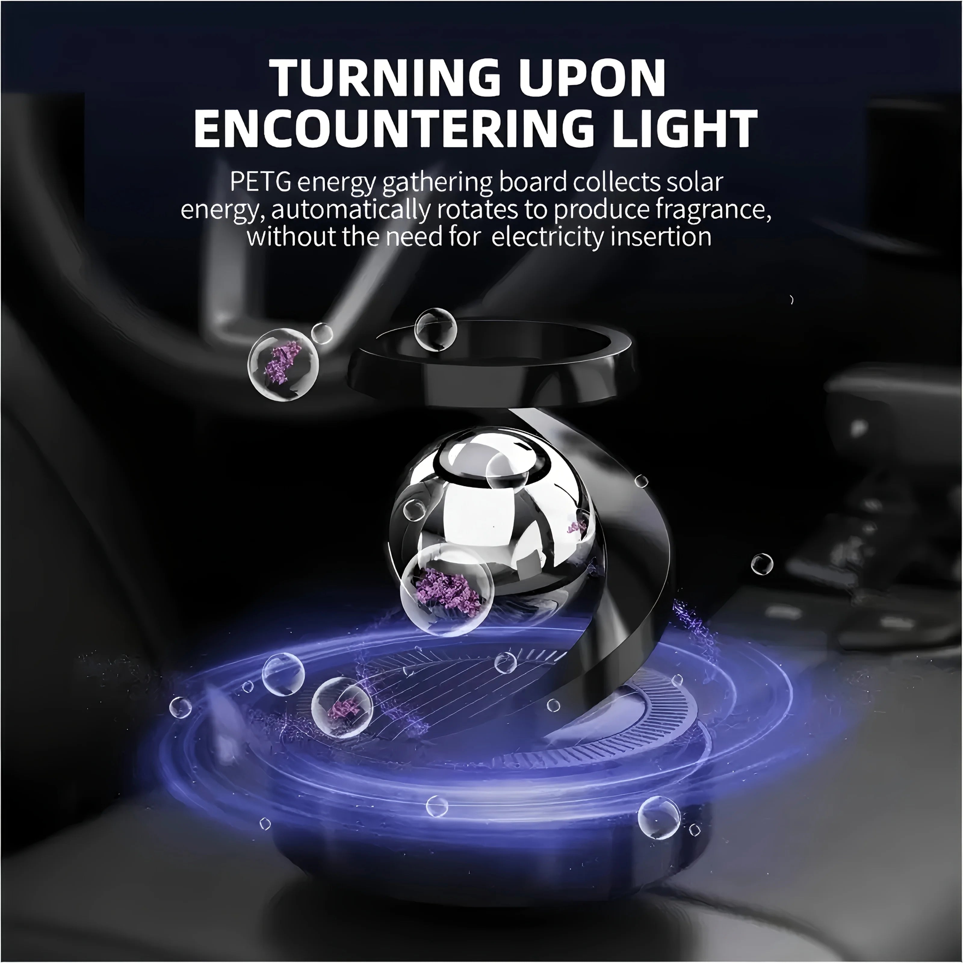 Starry Sky Solar-Powered Car Air Premium Quality Replacement Accessory