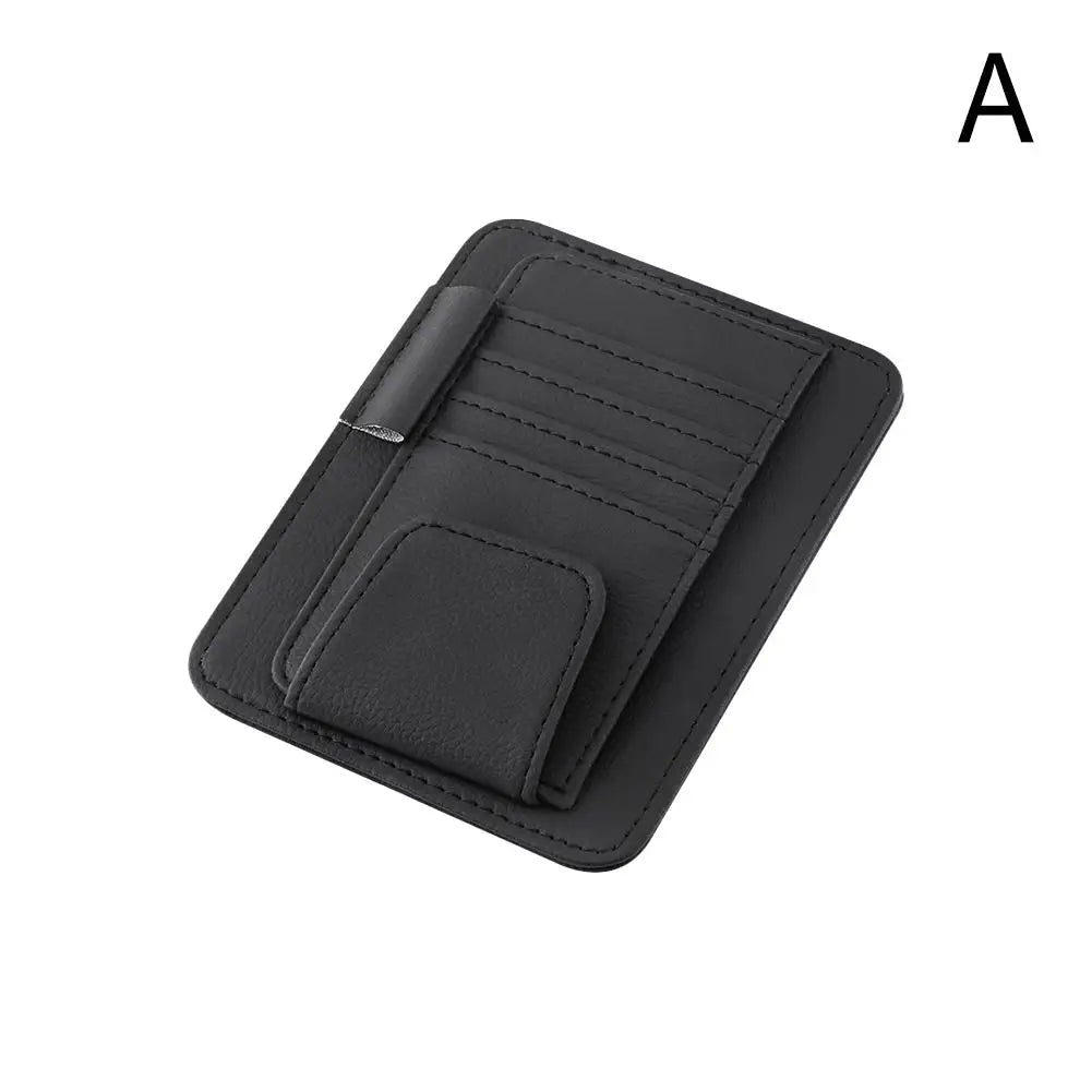 Car Sun Visor Organizer Multi-Pocket Car Sun Shade UV Protector