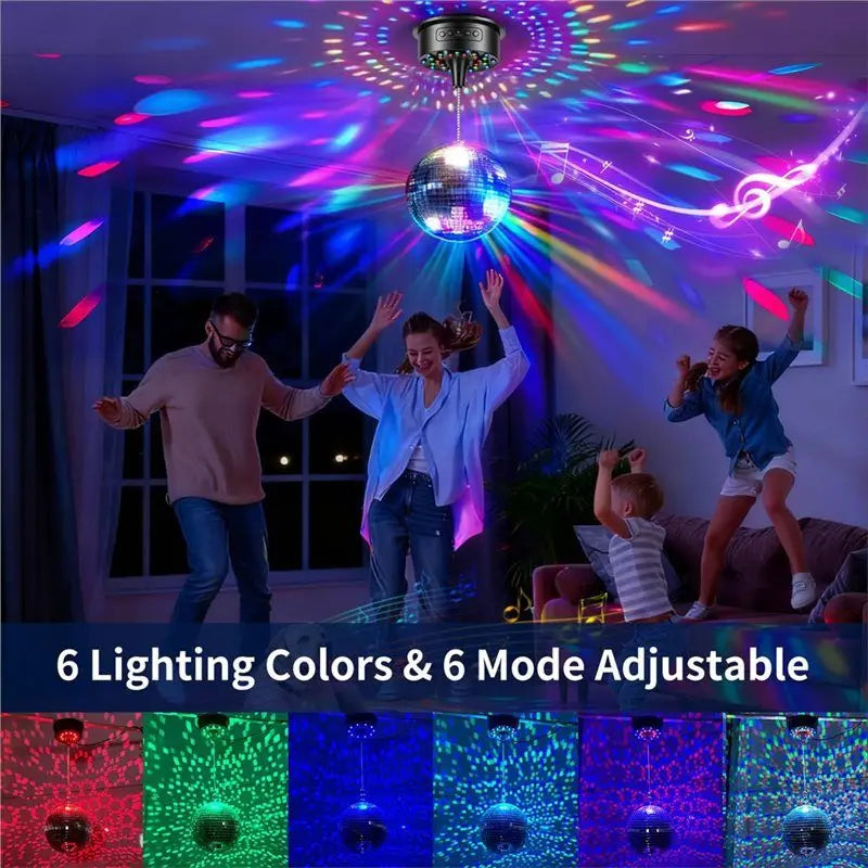 GYTB-Disco Ball Motor Disco Ball Motor With Remote Supports 4''- 16'' Mirror Balls For Parties And Events