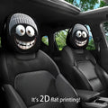 2 PCS Car Headrest Cover Premium Quality Replacement Accessory