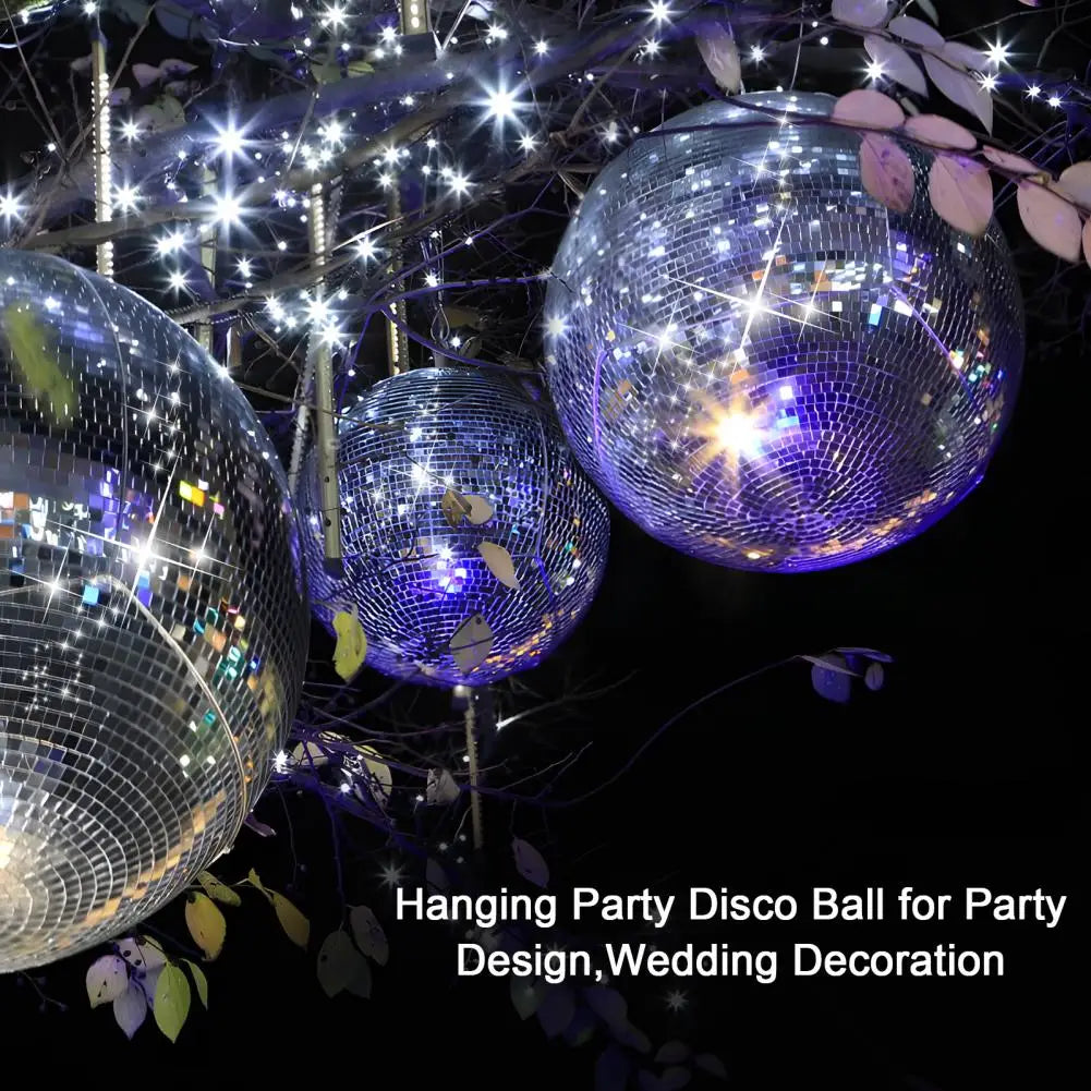 Large Disco Ball, Hanging Ball, Silver Color Ball, Big Ball Wedding Decoration (16Inch)