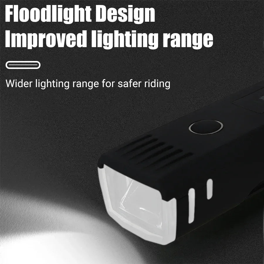 1000LM Bicycle Front Light Bright Premium Quality Replacement Accessory