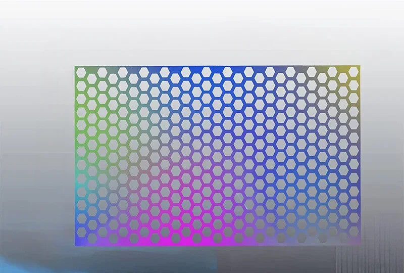Car Honeycomb Stickers Stylish Tail Premium Quality Replacement Accessory