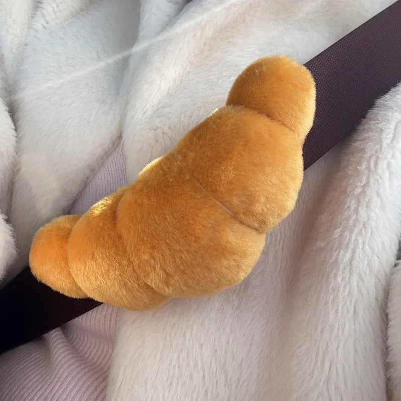 Cute Croissant Car Headrest Neck Premium Quality Replacement Accessory