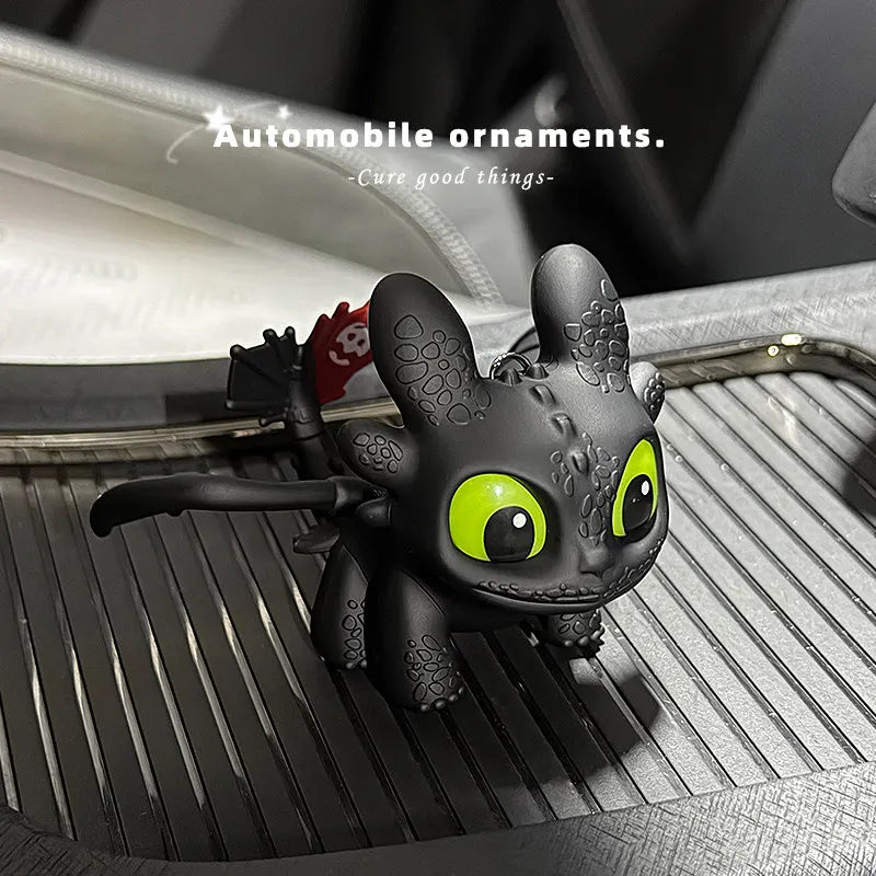 Genuine Cute Glowing Toothless Car Car Dashboard Ornament Decoration