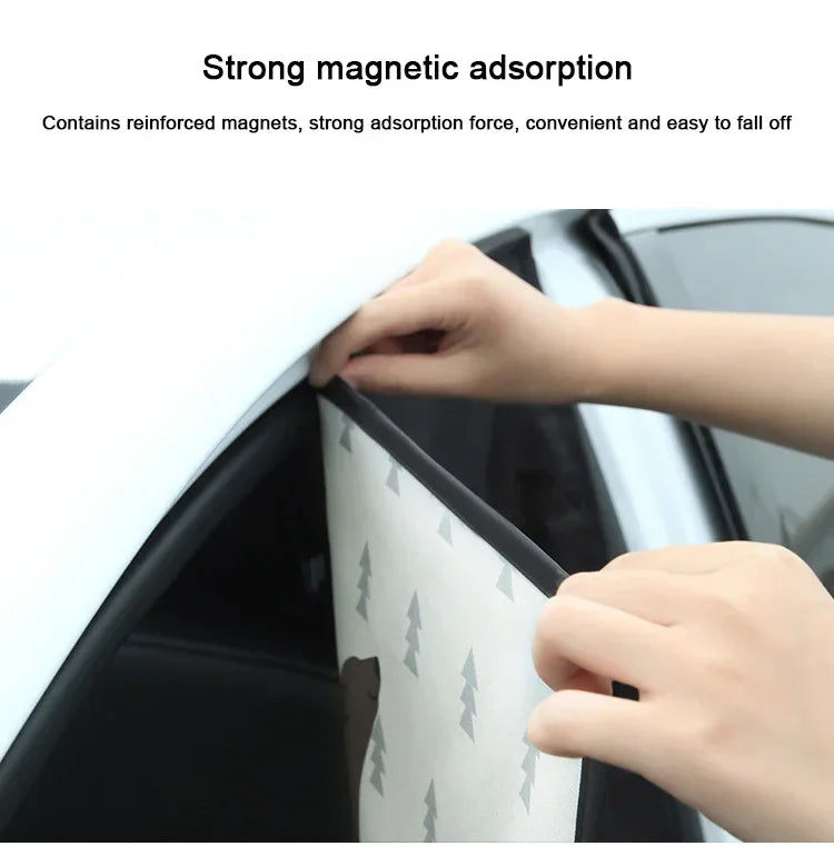 Cartoon Universal Side Window Sunshade Car Sun Shade UV Protector