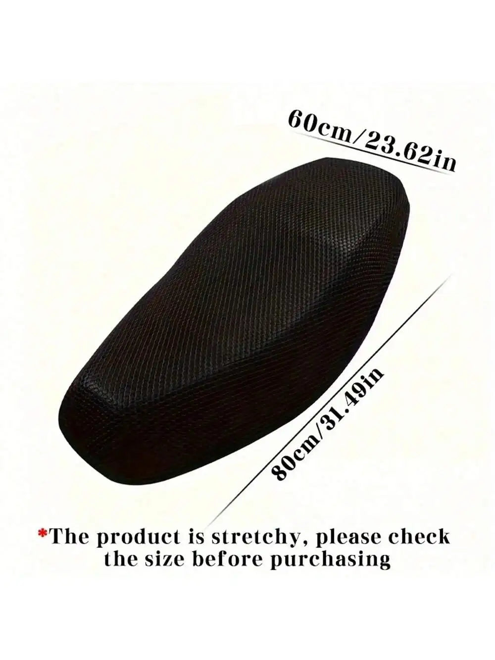 Waterproof Motorcycle Seat Cover Elastic Premium Quality Replacement Accessory