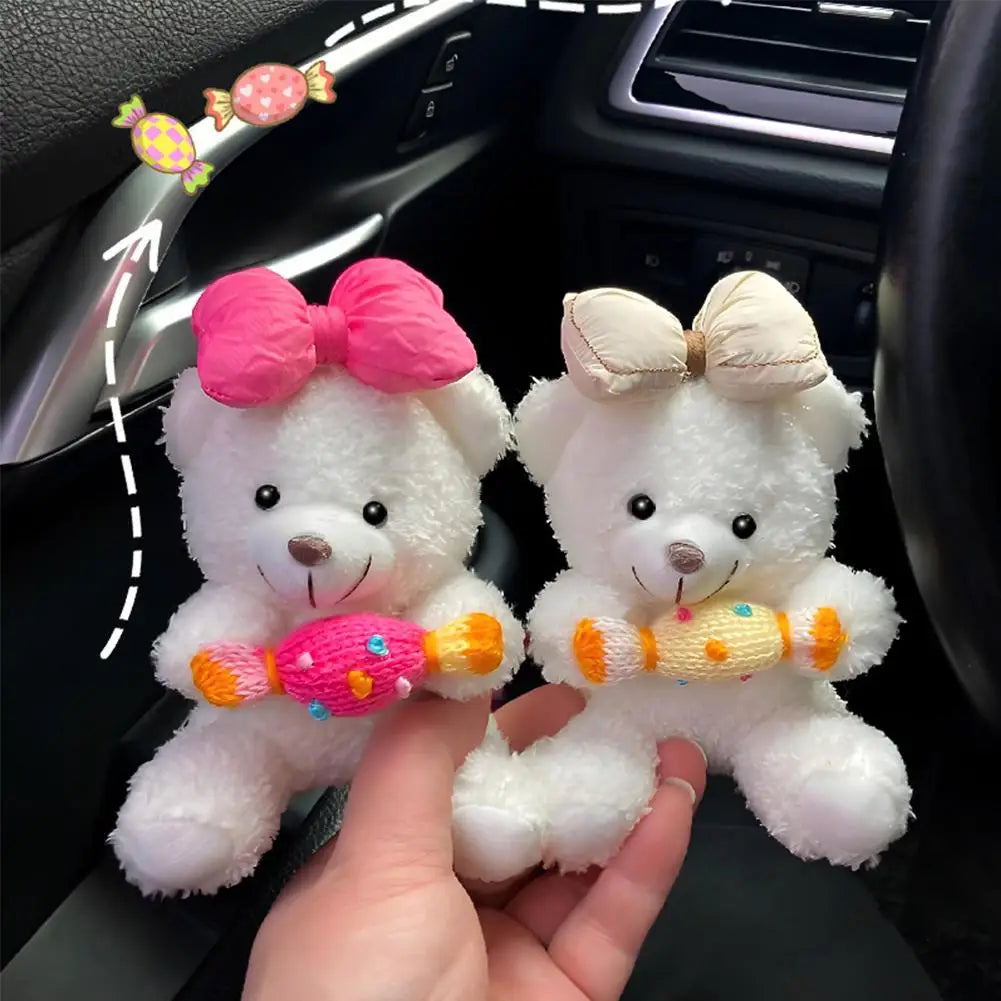 Cute Bear Car Gear Shift Car Dashboard Ornament Decoration